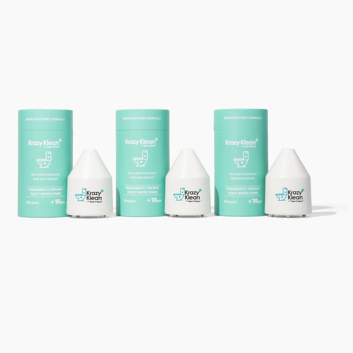 Automatic Toilet Tank Cleaning Capsule — 10-Year Bundle